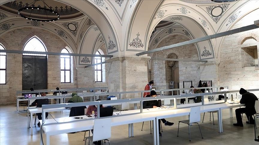 Turkey's 1st national library keeps up with digital era