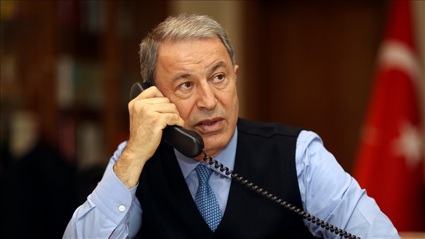 Turkish, US defense chiefs talk defense cooperation