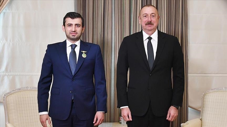 رئیس جمهور آذربایجان به سلجوق بایراکتار «نشان قره‌باغ» اعطا کرد