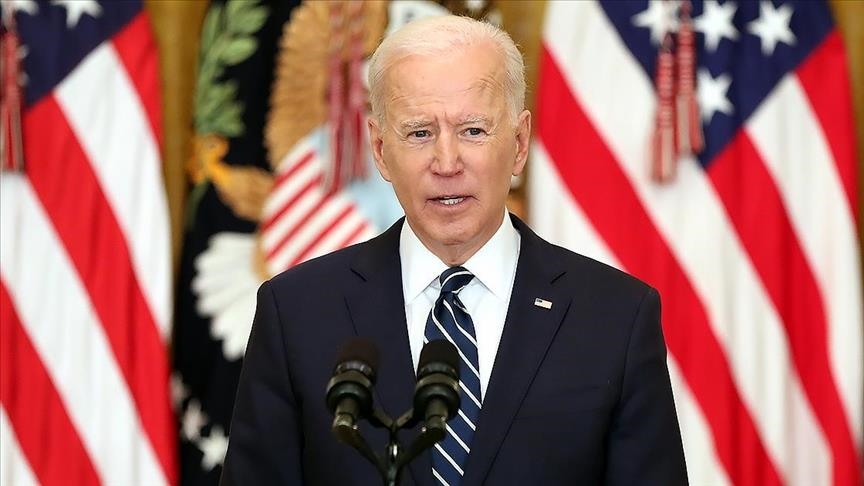 Biden vows US backing for Ukraine as Russia amasses