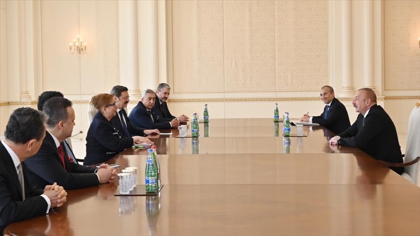 Президент Азербайджана принял главу Минторга Турции