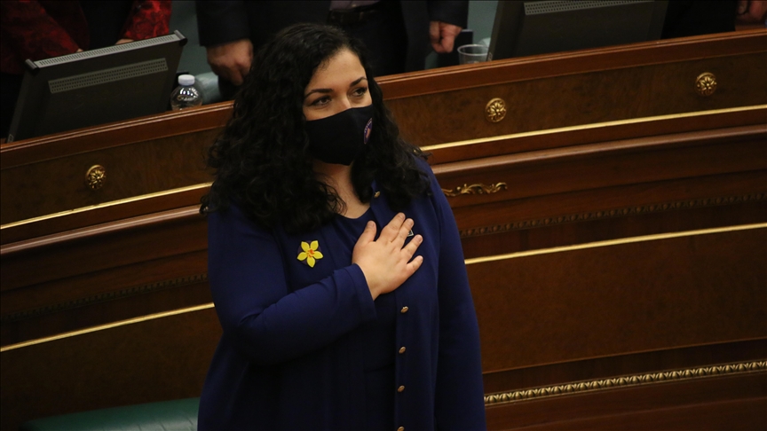 Vjosa Osmani élue nouvelle présidente du Kosovo