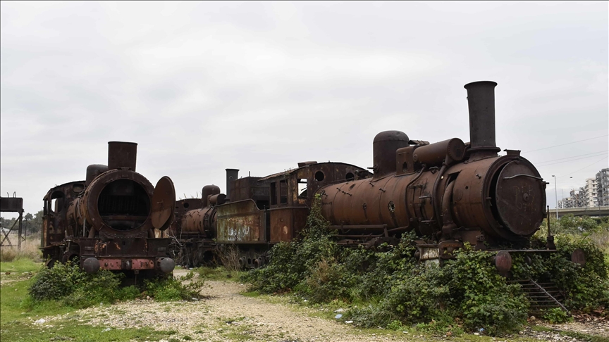 El tren que convirtió al Líbano en un centro económico durante el período otomano se encuentra abandonado
