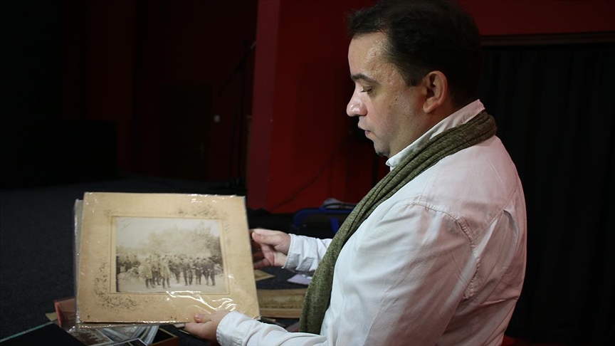 Kuzey Makedonyalı tarihçi YEE iş birliğinde eski fotoğrafların popülerleştirilmesi için çalışıyor