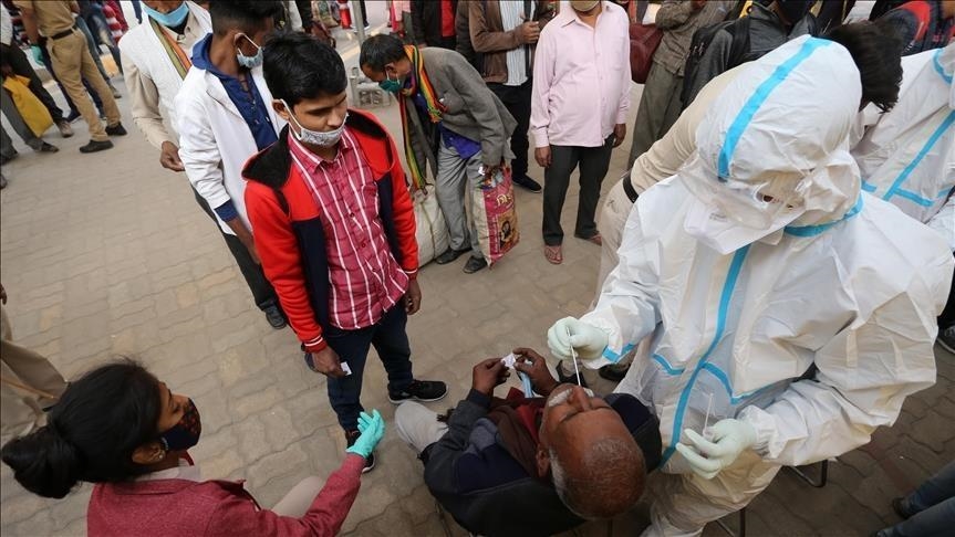 Catat rekor, India laporkan 115 ribu lebih kasus baru Covid-19