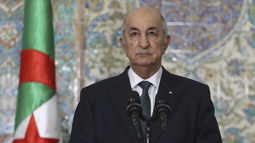 Cezayir Cumhurbaşkanı Tebbun, 'ayrılıkçıların' ülkedeki gösterileri istismarına izin vermeyeceklerini söyledi