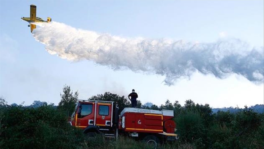 Пожар на юге Франции: эвакуированы 155 человек