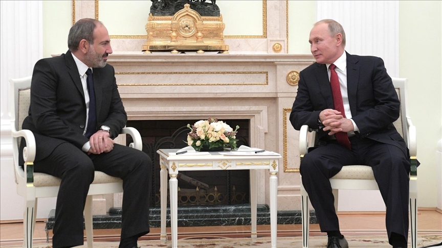 Путин и Пашинян обсудили в Москве тему Карабаха
