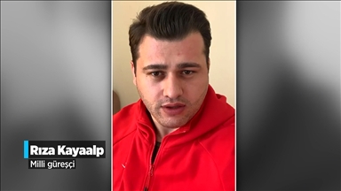Milli sporcular, AA'nın 101. kuruluş yıl dönümünü kutladı