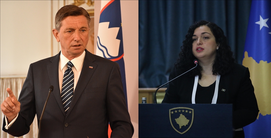 Presidentja e Kosovës, Osmani zhvillon bisedë telefonike me homologun slloven Pahor