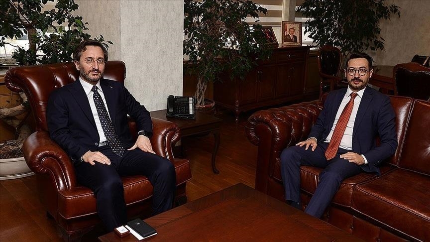 Direktur komunikasi Turki kunjungi dirut Anadolu Agency yang baru