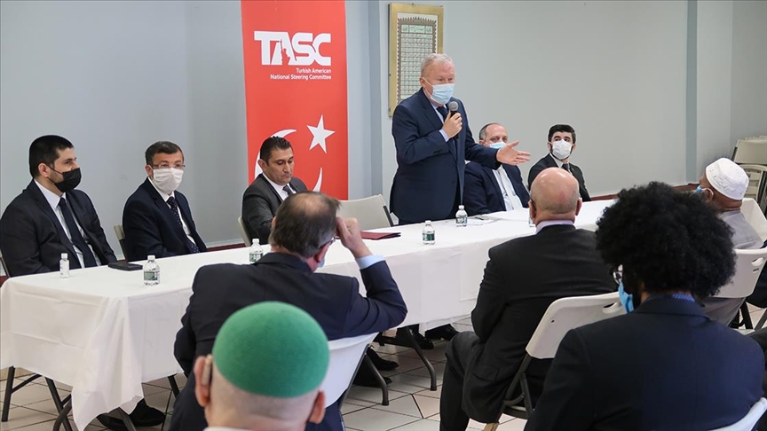 Türkiye'nin Washington Büyükelçisi Mercan, New Jersey'de Müslüman toplum temsilcileriyle bir araya geldi