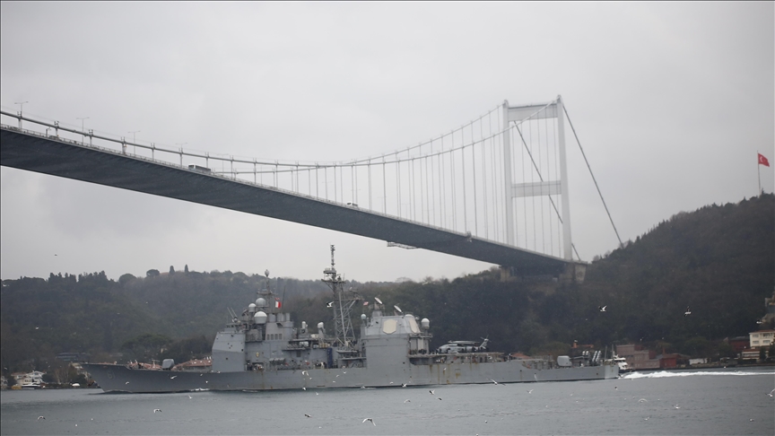 AS beritahu Turki akan kirim kapal perang ke Laut Hitam via Bosphorus