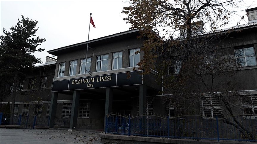 erzurum un asirlik lisesindeki muze