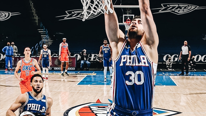 NBA'de Philadelphia 76ers, Furkan Korkmaz'ın üstün performansıyla kazandı 