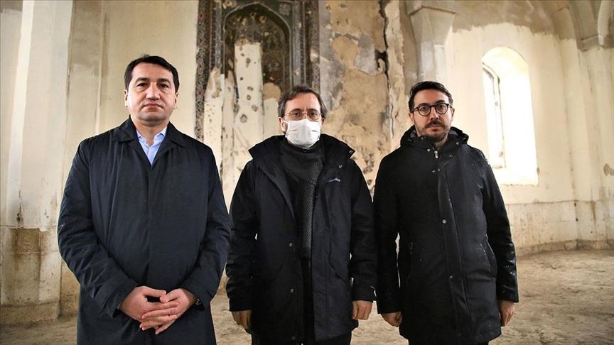 Turkey's comms. director visits Azerbaijan's Aghdam