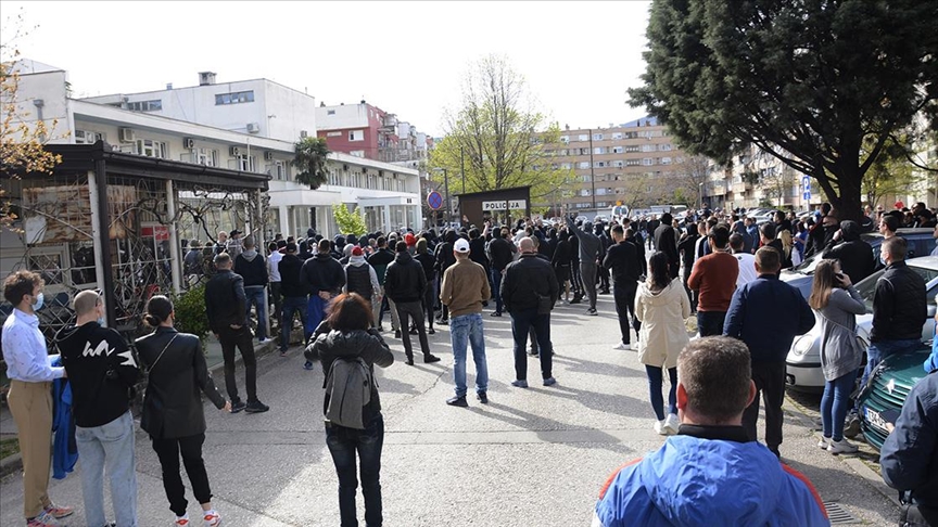 BiH: Građani Mostara protestuju ispred zgrade MUP-a HNK-a