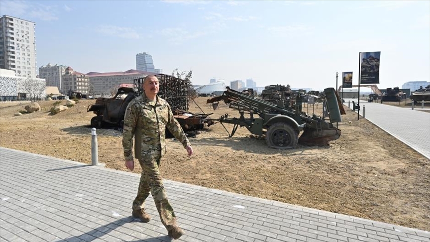 В Баку состоялось открытие Парка военных трофеев