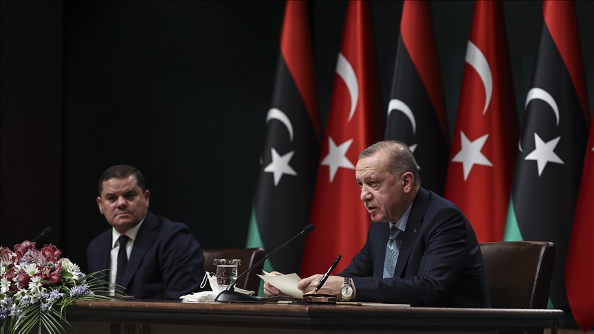 Erdoğan: Qëllimi parësor i Turqisë është të ruajë sovranitetin, integritetin dhe unitetin politik të Libisë