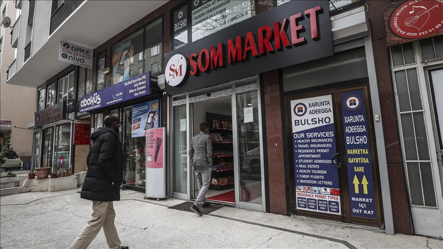 Somali shops bring color to Turkish capital
