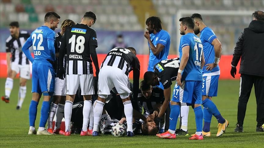 Besiktas win critical league match but lose Cenk Tosun