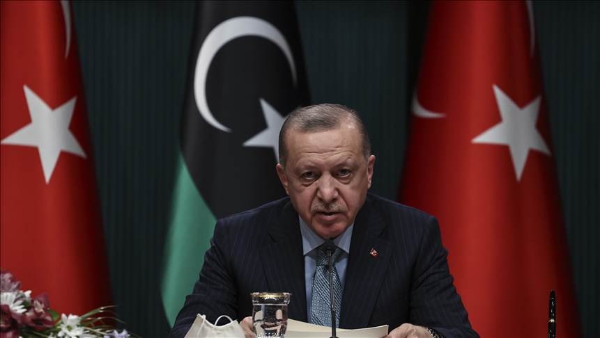 اردوغان: اولویت ما گسترش حاکمیت دولت وحدت ملی لیبی است