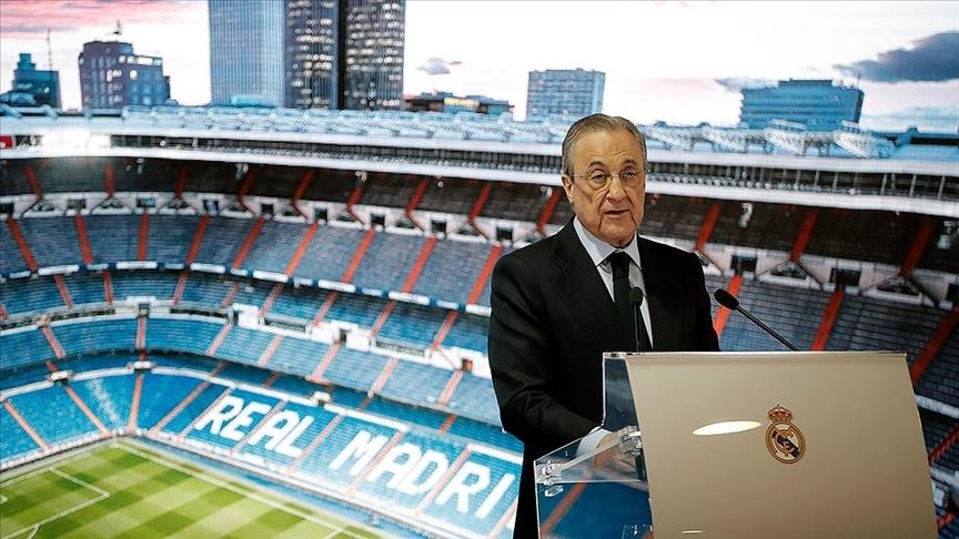 Florentino Perez re-elected Real Madrid president
