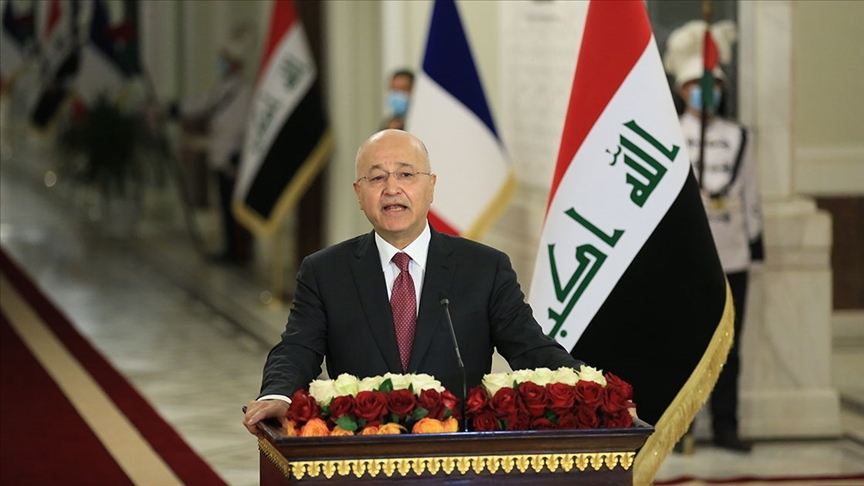 Irak Cumhurbaşkanı Salih, Türkmenlerin yeni lideri Turan'la Kerkük'te güvenlik ve istikrar konularını görüştü