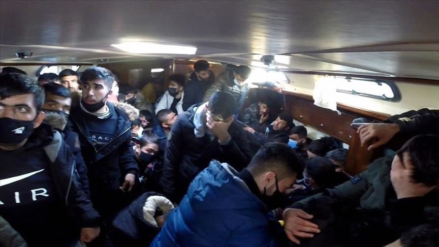 La Turquie sauve 117 migrants irréguliers dans l’ouest 