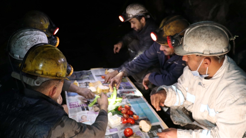 Turska: Prvi ramazanski sehur u rudniku