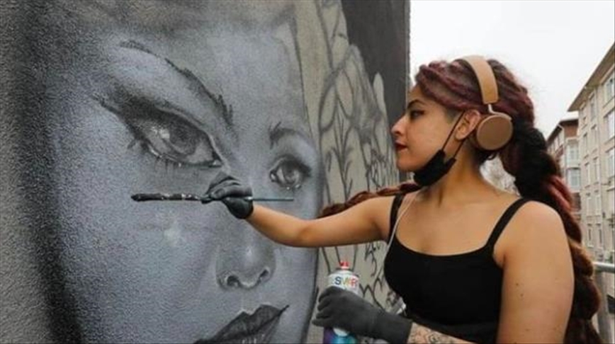 Mexican artist’s mural unveiled in Turkish capital