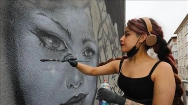 Mexican artist’s mural unveiled in Turkish capital
