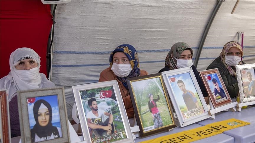 Turkish families' anti-PKK protests mark 590 days