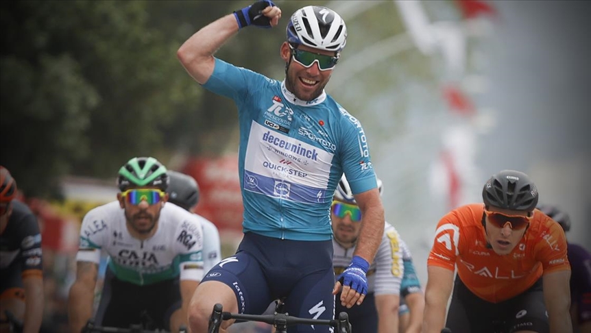 56. Cumhurbaşkanlığı Türkiye Bisiklet Turunun 4. etabını Cavendish kazandı