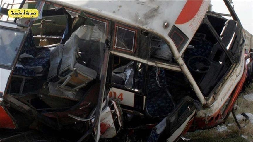 20 people killed in road accident in southern Egypt