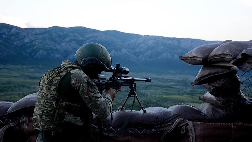 Hêzên ewlehiyê di 3 mehên ewil ên 2021ê da 382 terorîstên PKKyî berteref kirin