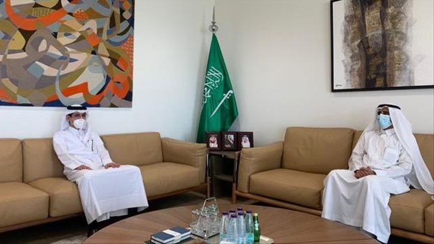 قطر والسعودية تبحثان علاقات التعاون الثنائي