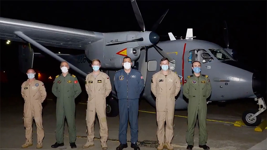 NATO'nun Türkiye'ye yönelik güvence tedbirleri kapsamında gönderdiği deniz karakol uçağı Adana'ya ulaştı