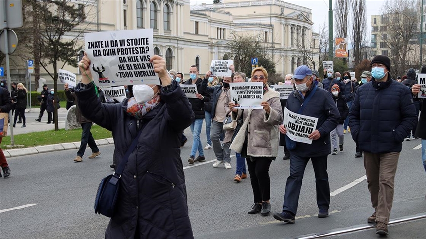 Protest građana u Sarajevu: Naša borba za život se nastavlja