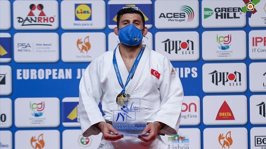 Turkish judoka wins gold at European Judo Championships