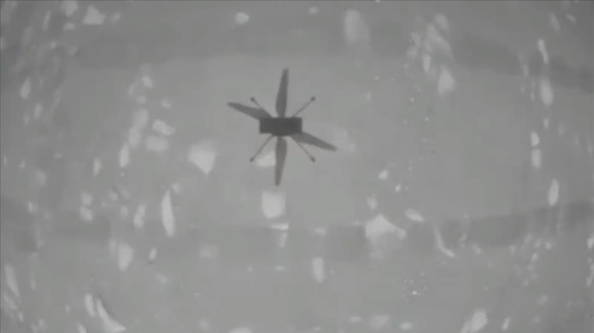 Helicóptero de la NASA hace su primer vuelo sobre Marte