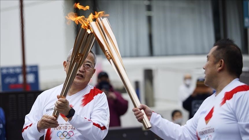 Japan: 1st Olympic torch relay virus case reported