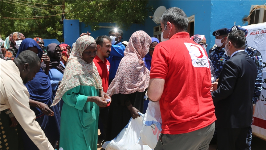 Турецкий Полумесяц оказал помощь 150 малообеспеченным семьям в Судане