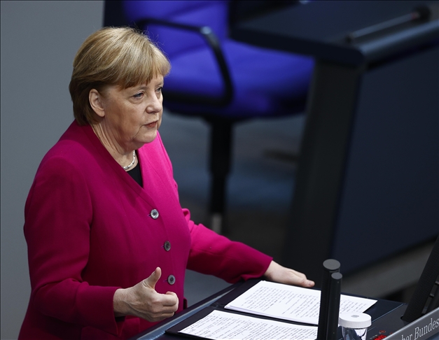 German chancellor welcomes US climate target for 2030