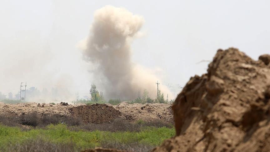 حمله راکتی به یک پایگاه نظامی در بغداد