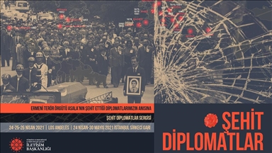 Cumhurbaşkanlığı İletişim Başkanlığının 'Şehit Diplomatlar Sergisi' 24 Nisan'da açılıyor