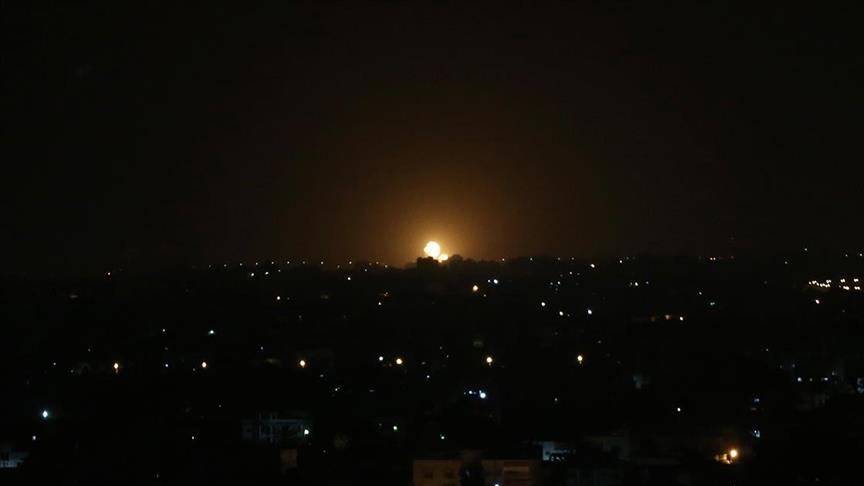 Israeli army hits Hamas positions in Gaza