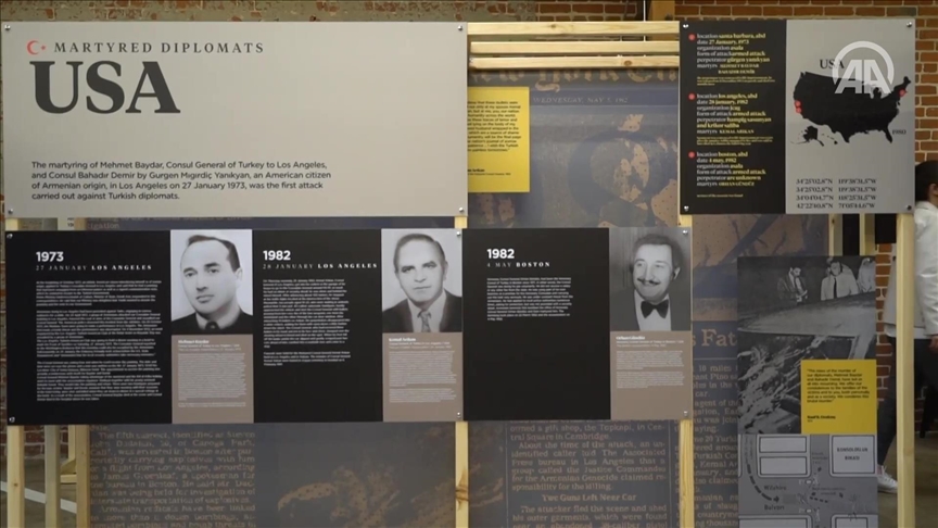 Martyred Diplomats Exhibition on show in Los Angeles
