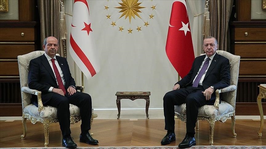 Эрдоган встретился с президентом Северного Кипра