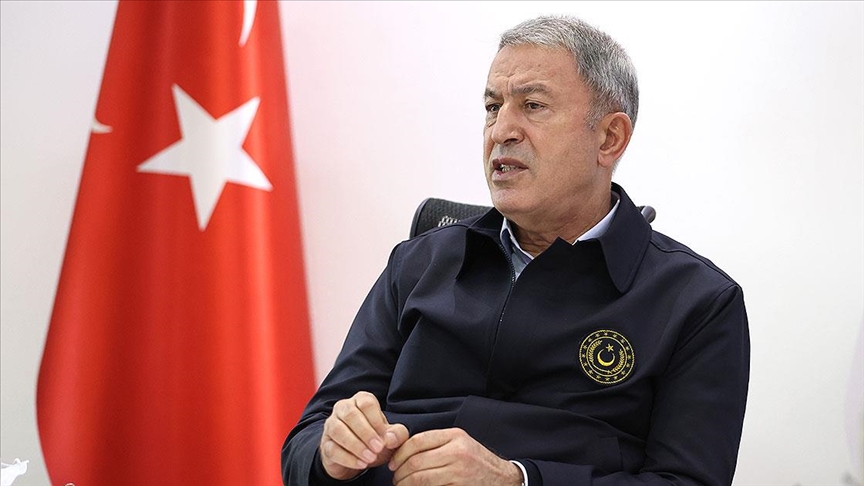 Bakan Akar: ABD Başkanı'nın sözleri, tarihi gerçekleri inkar ve çarpıtmaktan başka bir anlam taşımamaktadır